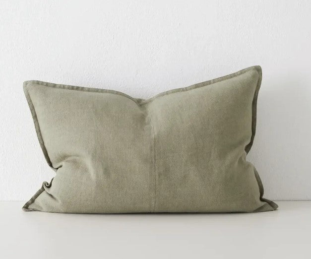 Como Linen Cushion - Caper