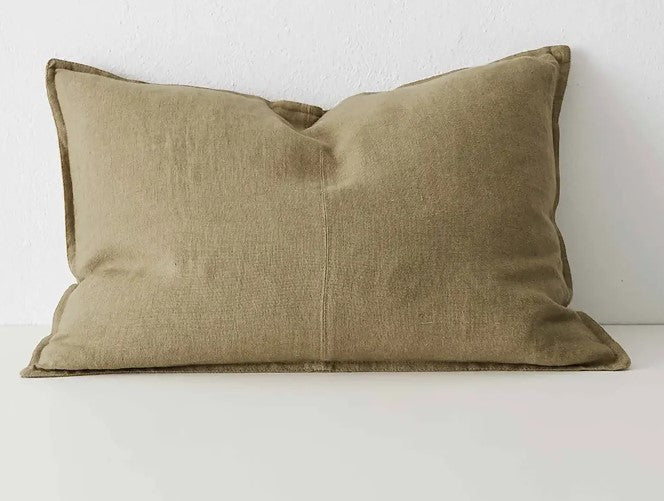 Como Linen Cushion - Clay