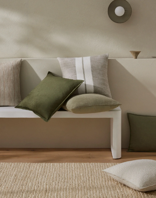 Domenica Cushion - Sage