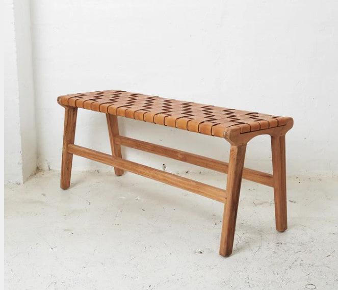 Kemi Leather Bench