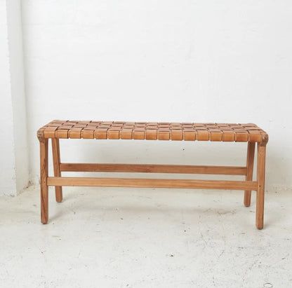 Kemi Leather Bench