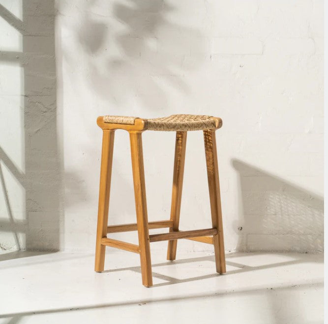 Khairi Woven Barstool