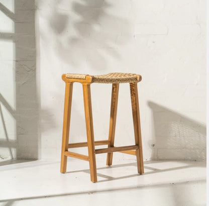 Khairi Woven Barstool