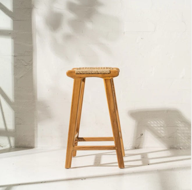 Khairi Woven Barstool