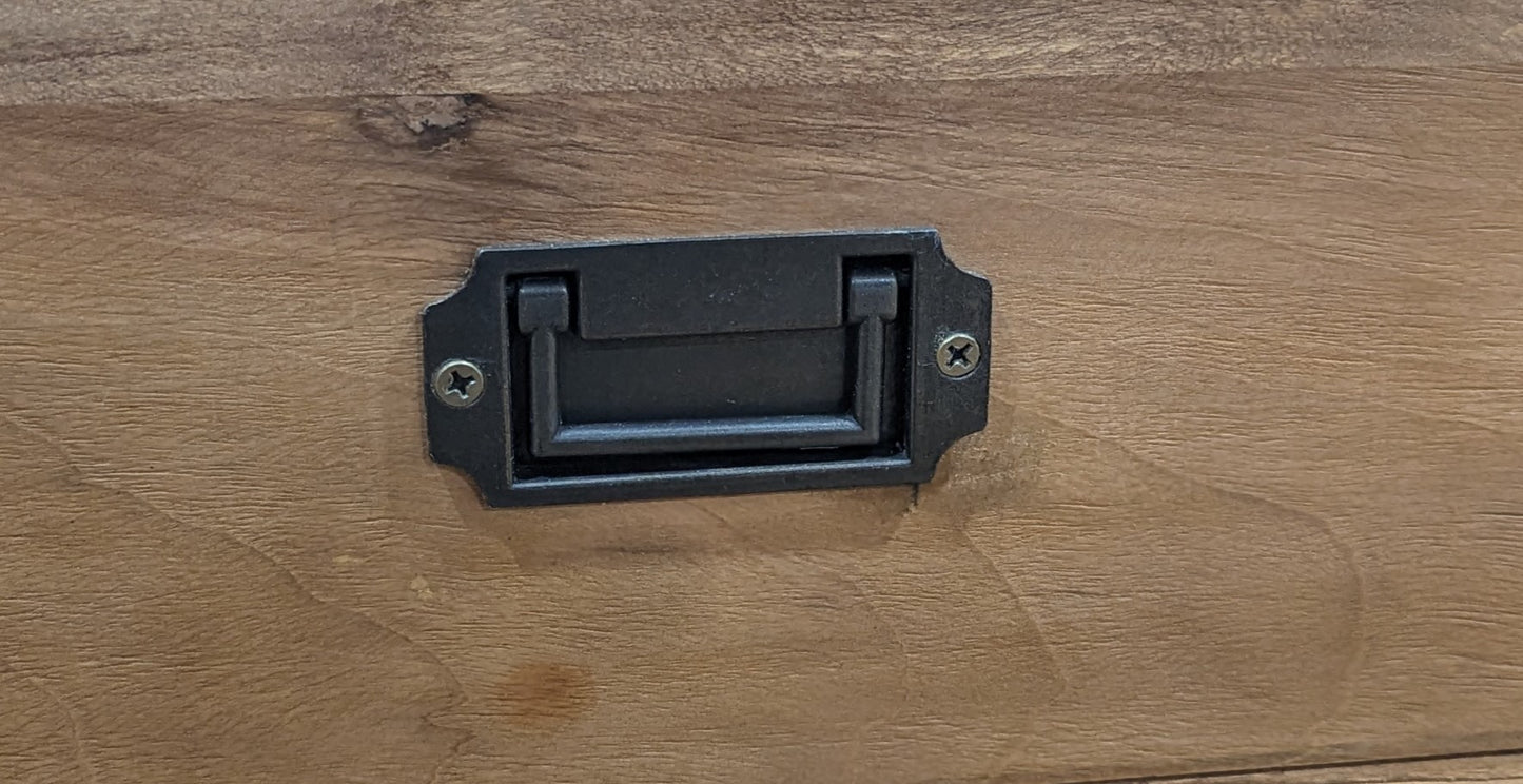 Recycled Elm Coffee Table - 6 Drawers