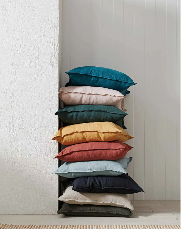 Como Linen Cushion - Sienna